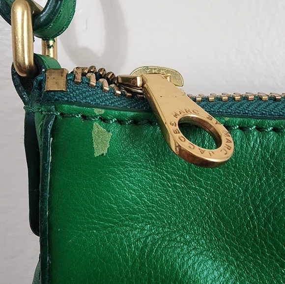 Green Leather Crossbody Bag - Picture 3 of 8